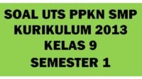 KUNCI Jawaban Kelas 9 SMP Semester Ganjil Soal Latihan UTS/PTS Bahasa Indonesia dan Bahasa Inggris