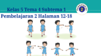 Kunci Jawaban Kelas 5 Tema 4 Halaman 12 13 14 15 16 18 Buku Tematik Subtema 1 Peredaran Darahku Sehat