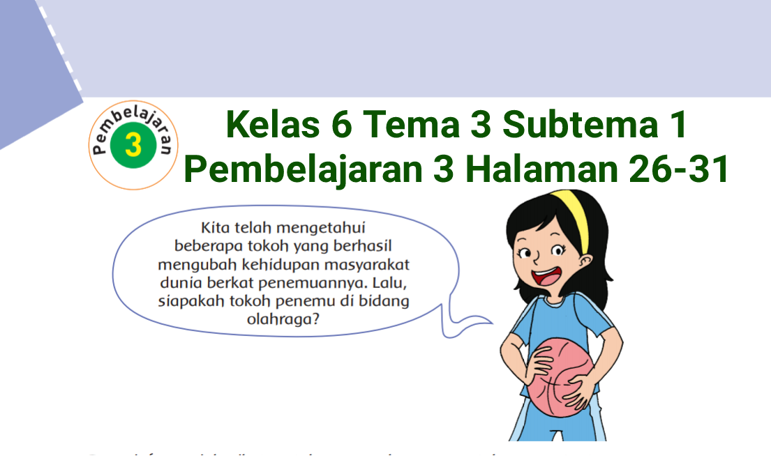 Kunci jawaban tema 3 kelas 6