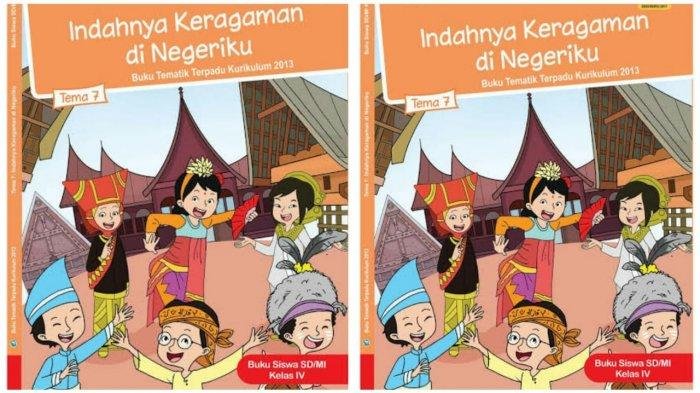 KUNCI JAWABAN Kelas 4 SD TEMA 7 Halaman 49 51 52 53 55 56 Indahnya Keragaman Budaya Negeriku Subtema 2 Buku Tematik Siswa