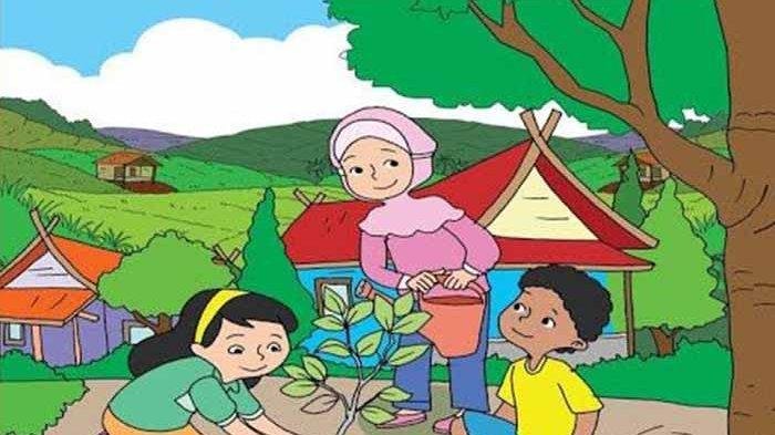 KUNCI JAWABAN Kelas 5 SD TEMA 8 Halaman 36 37 38 39 40 41 Lagu Kampungku Subtema 1 Pembelajaran 5 Buku Tematik Siswa