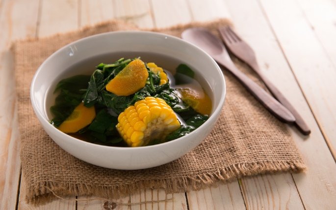 sayur bayam menu sahur dan buka puasa tahun 2021