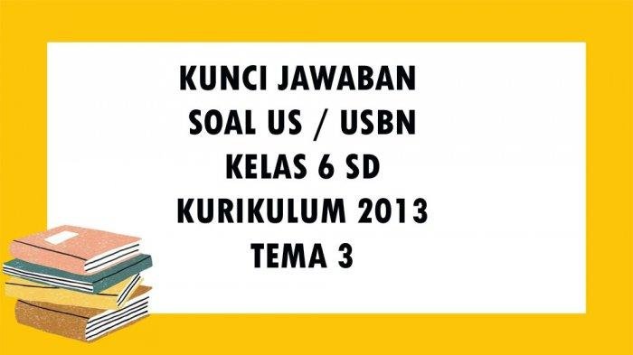 KISI-KISI SOAL USBN Kelas 6 SD Tema 3 Tokoh dan Penemuan Kurikulum 2013 Lengkap Kunci Jawaban Soal Essay dan Pilihan Ganda