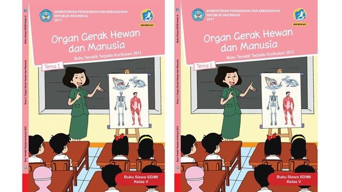 SOAL dan KUNCI JAWABAN Kelas 5 SD Tema 1 Halaman 11 12 13 14 17 Buku Tematik Siswa Organ Gerak Kadal Katak Burung Ular Ikan