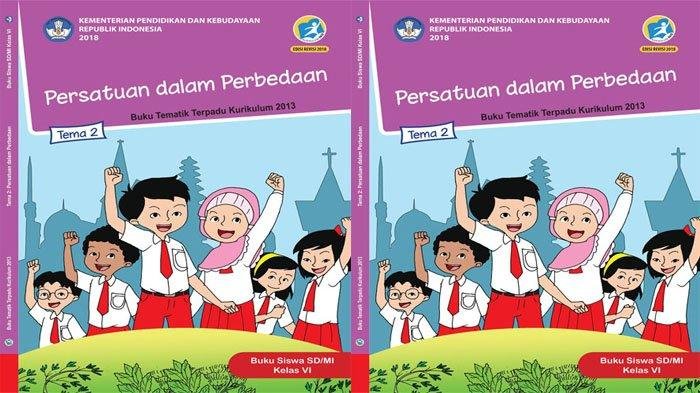KUNCI JAWABAN Kelas 6 SD Tema 2 Halaman 41 42 43 dan 39 40 Buku Tematik Siswa Subtema 1 Pembelajaran 6 Rukun dalam Perbedaan
