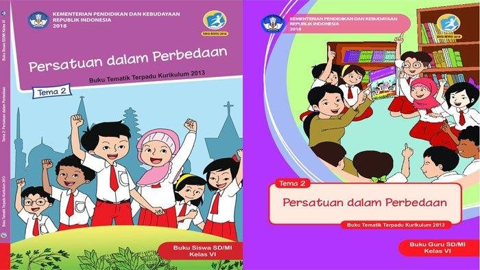 KUNCI JAWABAN Kelas 6 SD Tema 2 Halaman 106 107 dan 100 101 102 105 Buku Tematik Siswa Subtema 3 Persatuan dalam Perbedaan