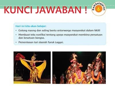 Contoh semangat gotong royong dan kekeluargaan yang terdapat di lingkungan sekolah dan rumahmu