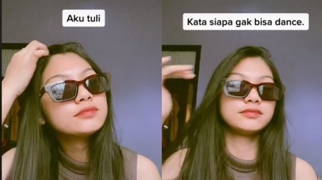 Perempuan tuli buktikan bisa main Tiktok (tiktok.com/@nurhildahamid29)
