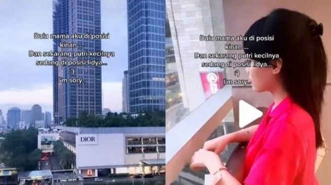 Viral Cewek Curhat Kisah Ibunya Seperti Kinan Tapi Dia Seperti Lydia Nadira di Layangan Putus. (TikTok)