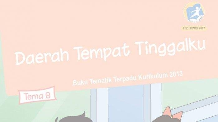 KUNCI JAWABAN SOAL Kelas 4 SD Tema 8 Halaman 54 55 57 58 59 Buku Tematik Siswa Subtema 1 Pembelajaran 6 Daerah Tempat Tinggalku