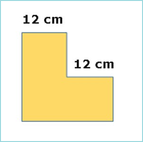 Luas dan keliling pada bangun di bawah adalah ….