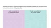 KUNCI JAWABAN SOAL Kelas 6 SD Tema 8 Halaman 39 Buku Tematik Siswa Kerja Sama ASEAN di Bidang Ekonomi