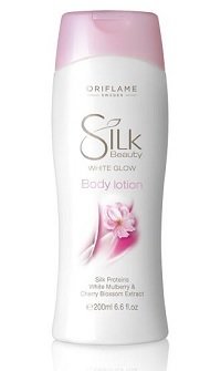 Reviea Silk Beauty White Glow Body Lotion Oriflame