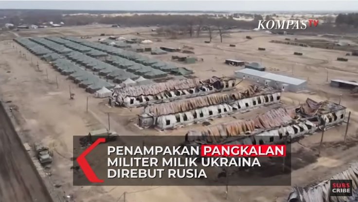 Rusia Berhasil Rebut Pangkalan Militer Ukraina di Kherson, Simak Videonya!