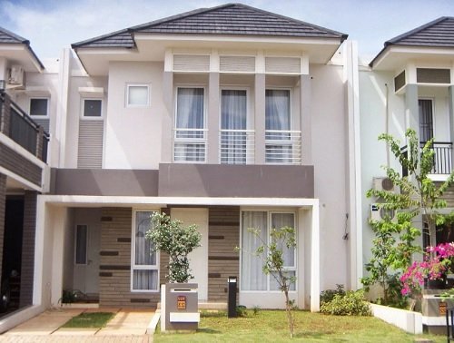 Contoh Cat Rumah Warna Cream Susu