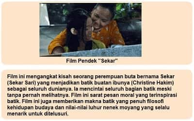 Pilihlah di antara tiga bagian dari cerita wisata batik trusmi