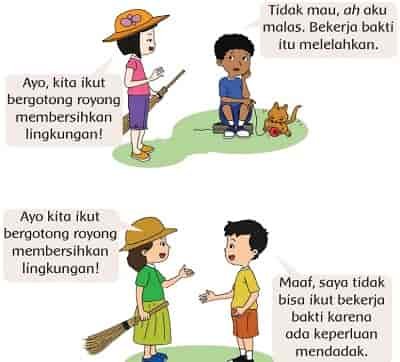 Kunci Jawaban Tema 1 Kelas 2 Halaman 164