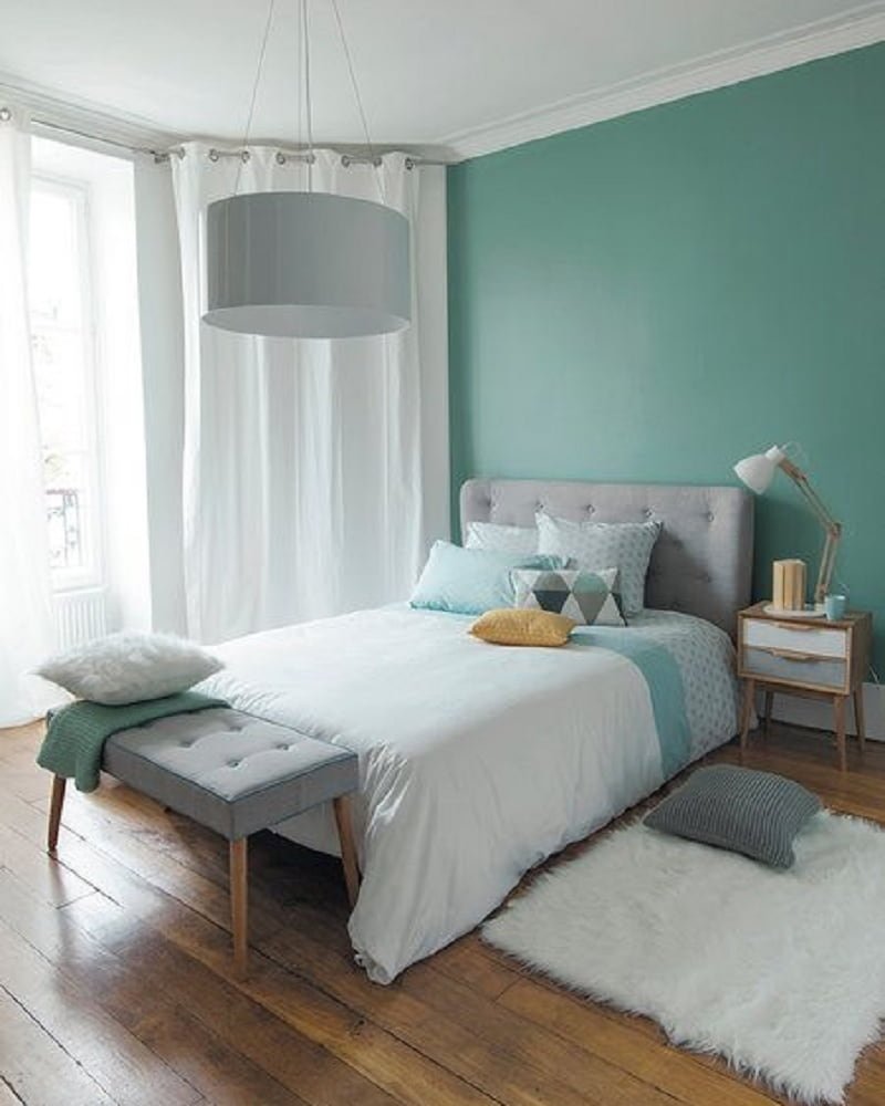 Kombinasi Warna Hijau Mint dan Putih Membuat Anda Merasa Sejuk