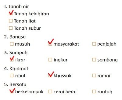 Kunci Jawaban Tema 3 Kelas 2 SD di Halaman 135