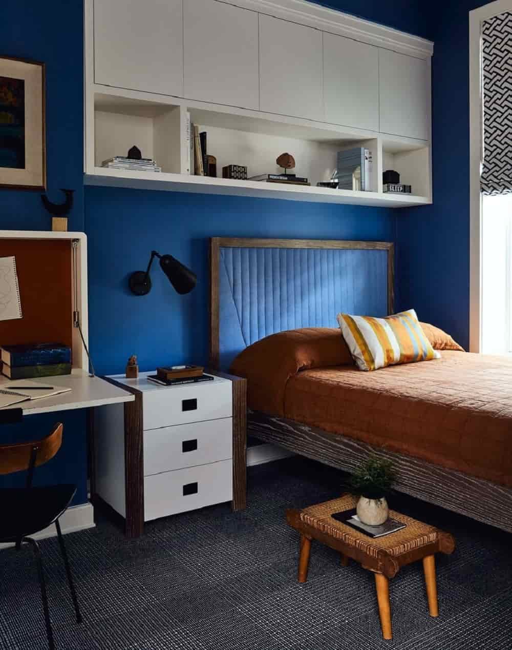 kamar tidur sempit sederhana