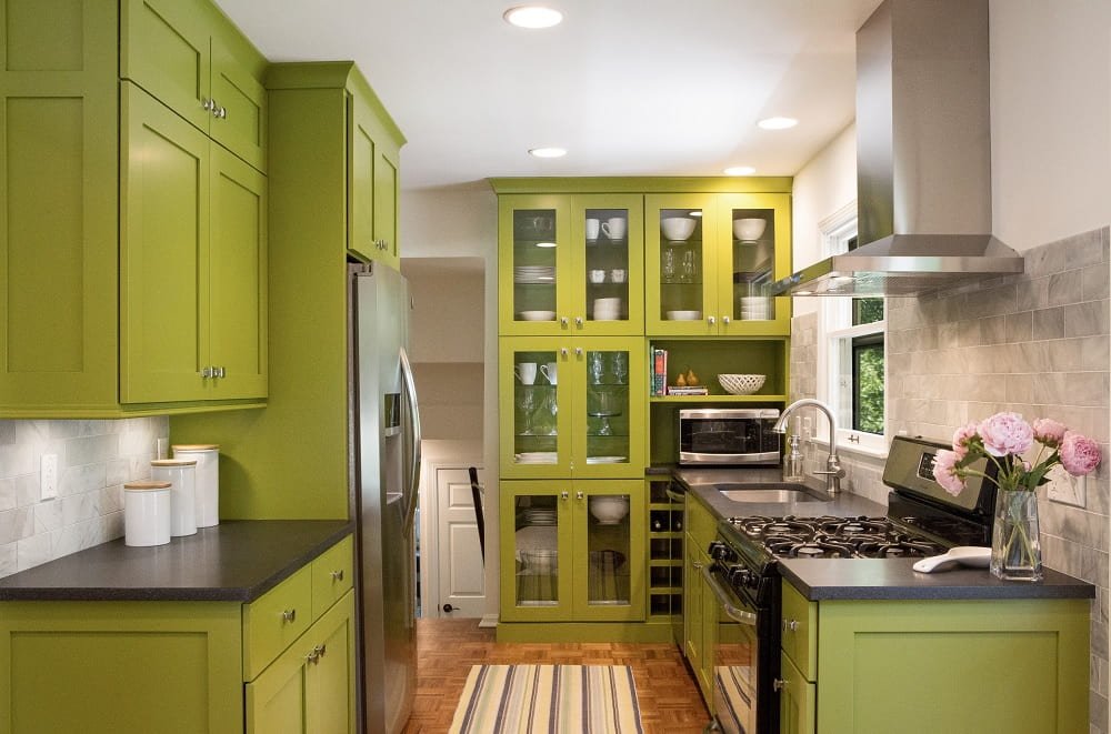 dapur cantik sederhana di kampung