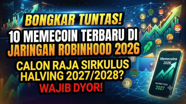Bongkar Tuntas! 10 Memecoin Terbaru di Jaringan Robinhood 2026: Calon Raja Sirkulus Halving 2027/2028? Wajib DYOR!