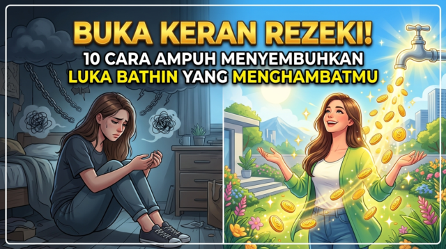 Buka Keran Rezeki! 10 Cara Ampuh Menyembuhkan Luka Bathin yang Menghambatmu