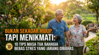 Bukan Sekadar Hidup, Tapi Menikmati 10 Tips Masa Tua Bahagia Bebas Stres yang Jarang Dibahas Bukan Sekadar Hidup, Tapi Menikmati: 10 Tips Masa Tua Bahagia Bebas Stres yang Jarang Dibahas
