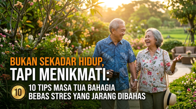 Bukan Sekadar Hidup, Tapi Menikmati: 10 Tips Masa Tua Bahagia Bebas Stres yang Jarang Dibahas