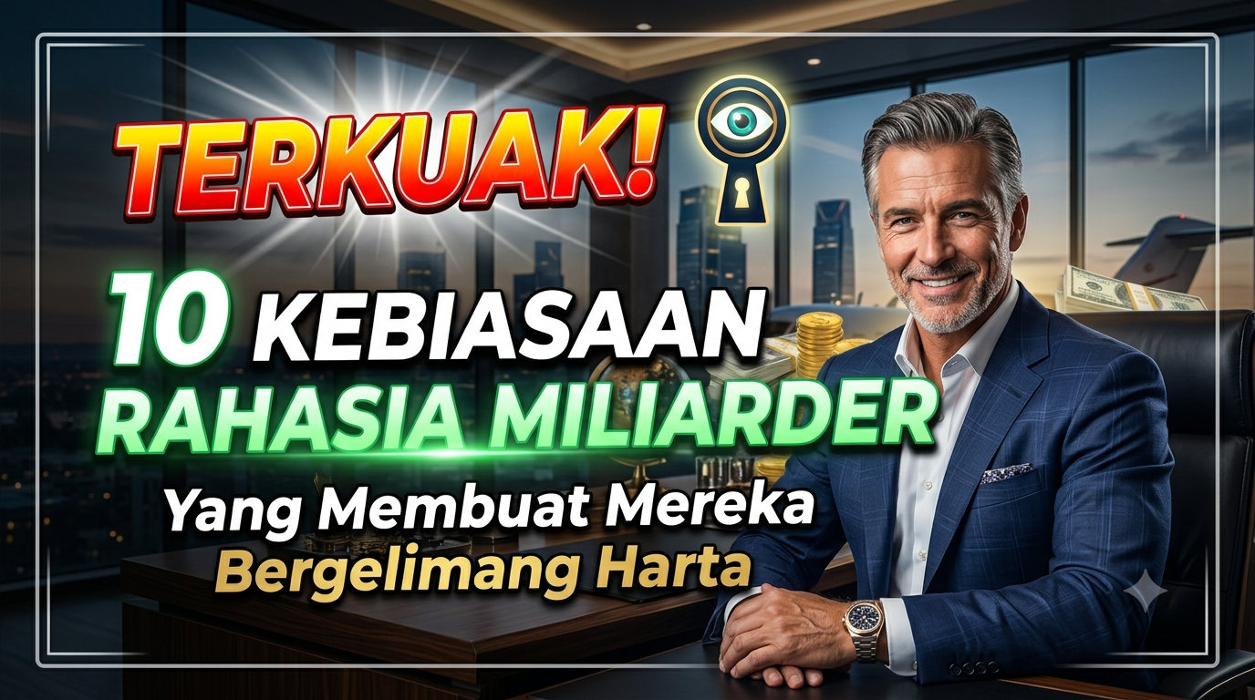 Terkuak! 10 Kebiasaan Rahasia Miliarder yang Membuat Mereka Bergelimang Harta (Update 2026)