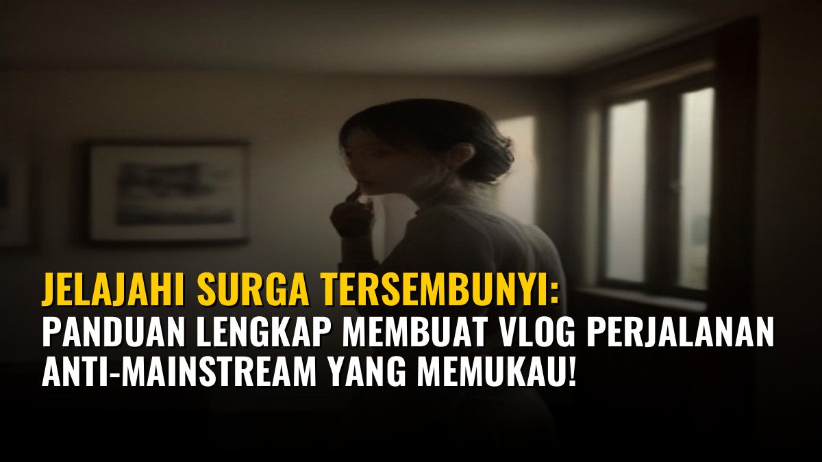 Jelajahi Surga Tersembunyi: Panduan Lengkap Membuat Vlog Perjalanan Anti-Mainstream yang Memukau!