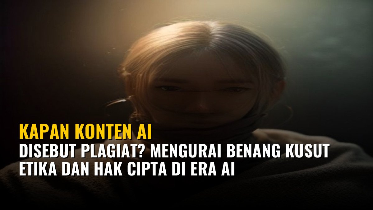Kapan Konten AI Disebut Plagiat? Mengurai Benang Kusut Etika dan Hak Cipta di Era AI