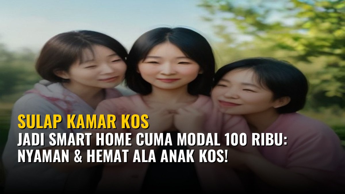 Sulap Kamar Kos Jadi Smart Home Cuma Modal 100 Ribu: Nyaman & Hemat Ala Anak Kos!