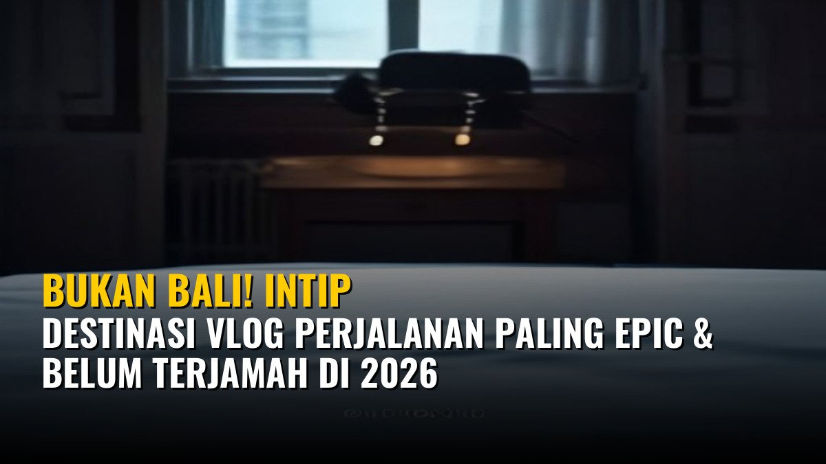 Bukan Bali! Intip Destinasi Vlog Perjalanan Paling EPIC & Belum Terjamah di 2026