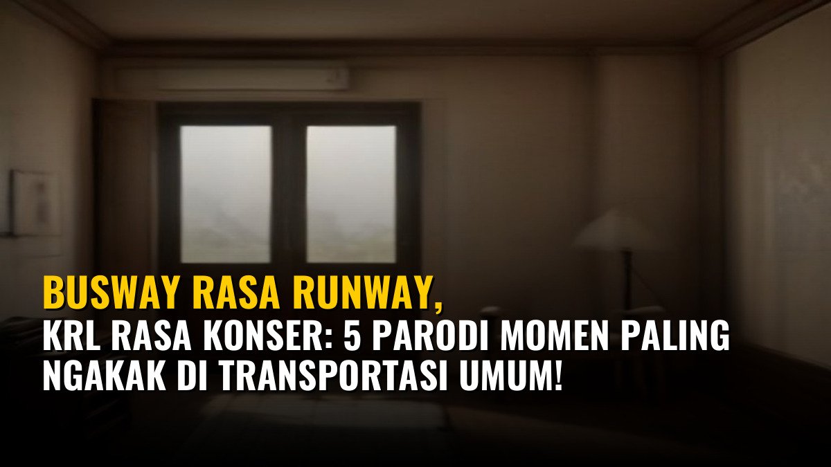 Busway Rasa Runway, KRL Rasa Konser: 5 Parodi Momen Paling Ngakak di Transportasi Umum!