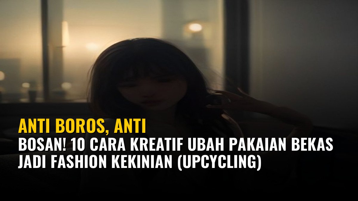 Anti Boros, Anti Bosan! 10 Cara Kreatif Ubah Pakaian Bekas Jadi Fashion Kekinian (Upcycling)