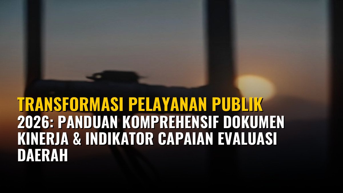 Transformasi Pelayanan Publik 2026: Panduan Komprehensif Dokumen Kinerja & Indikator Capaian Evaluasi Daerah