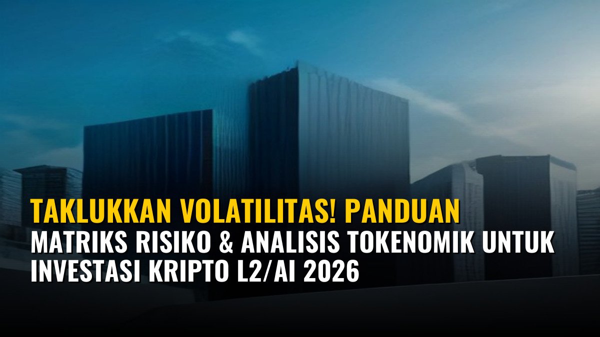 Taklukkan Volatilitas! Panduan Matriks Risiko & Analisis Tokenomik untuk Investasi Kripto L2/AI 2026