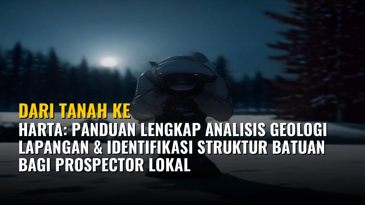 Dari Tanah ke Harta: Panduan Lengkap Analisis Geologi Lapangan & Identifikasi Struktur Batuan bagi Prospector Lokal
