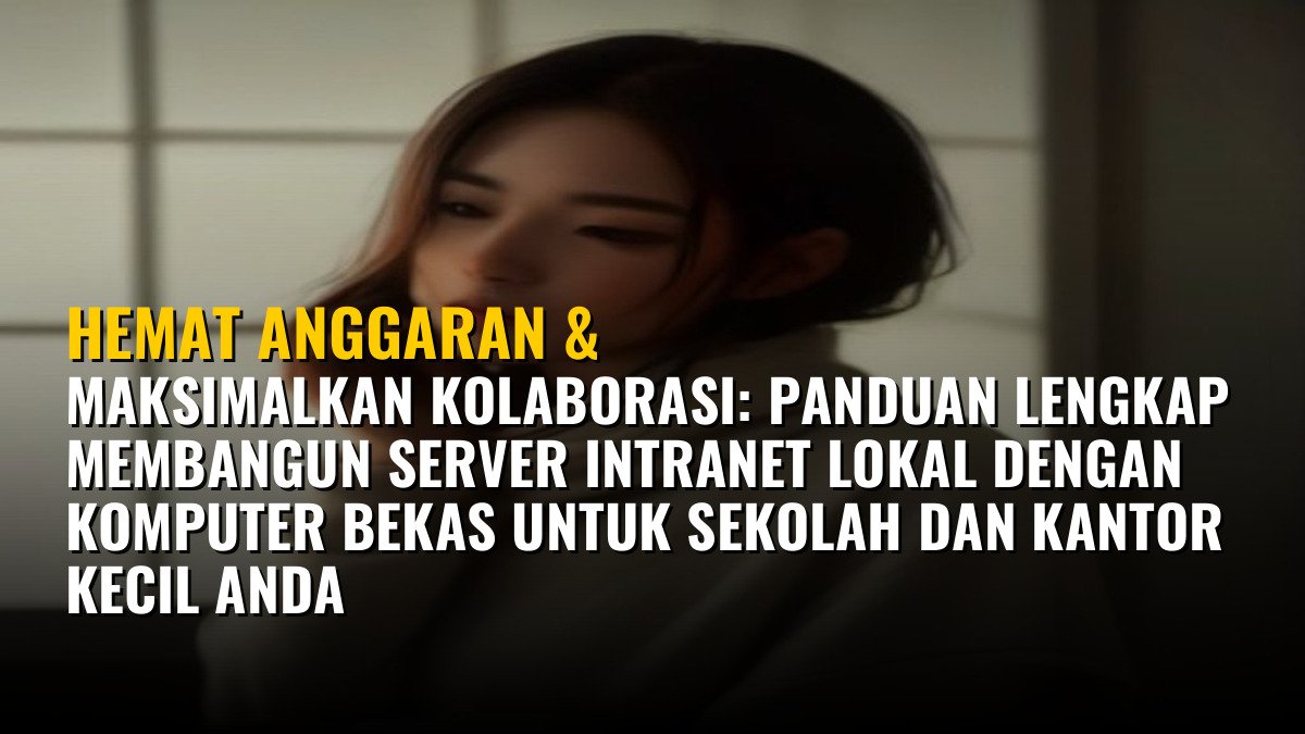 Hemat Anggaran & Maksimalkan Kolaborasi: Panduan Lengkap Membangun Server Intranet Lokal dengan Komputer Bekas untuk Sekolah dan Kantor Kecil Anda