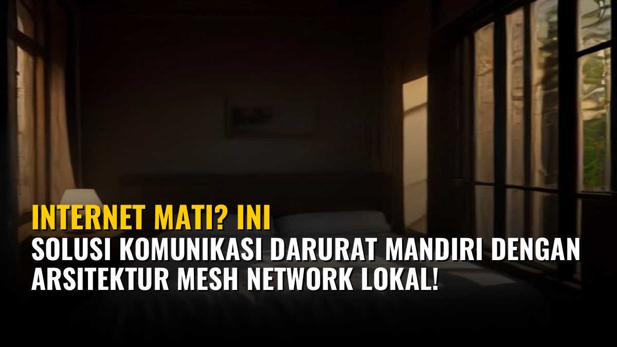 Internet Mati? Ini Solusi Komunikasi Darurat Mandiri dengan Arsitektur Mesh Network Lokal!