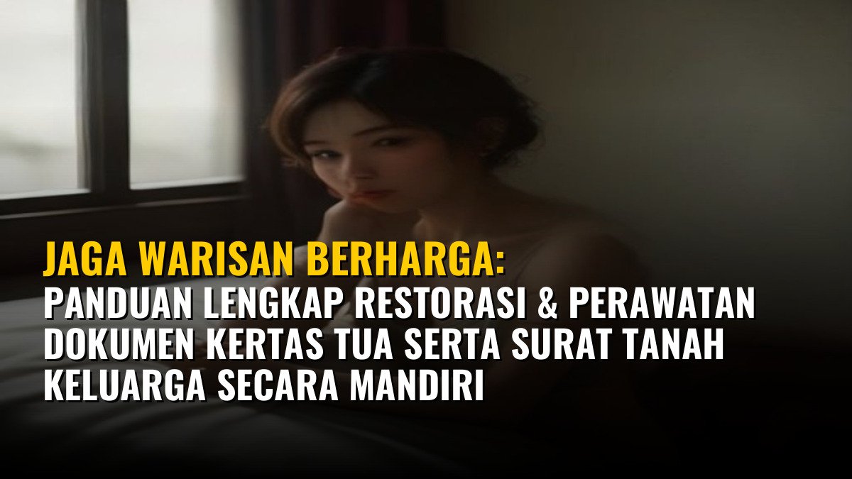 Jaga Warisan Berharga: Panduan Lengkap Restorasi & Perawatan Dokumen Kertas Tua serta Surat Tanah Keluarga Secara Mandiri