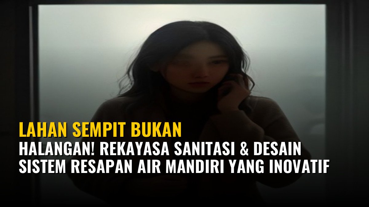 Lahan Sempit Bukan Halangan! Rekayasa Sanitasi & Desain Sistem Resapan Air Mandiri yang Inovatif