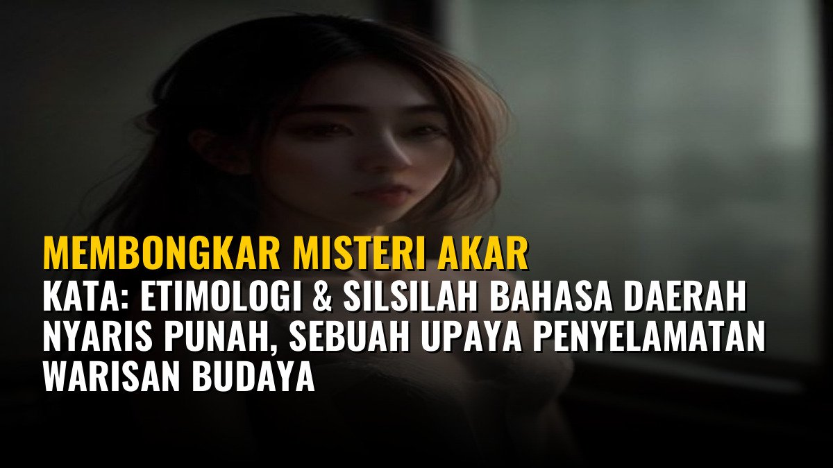 Membongkar Misteri Akar Kata: Etimologi & Silsilah Bahasa Daerah Nyaris Punah, Sebuah Upaya Penyelamatan Warisan Budaya