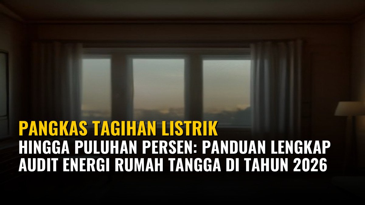 Pangkas Tagihan Listrik Hingga Puluhan Persen: Panduan Lengkap Audit Energi Rumah Tangga di Tahun 2026