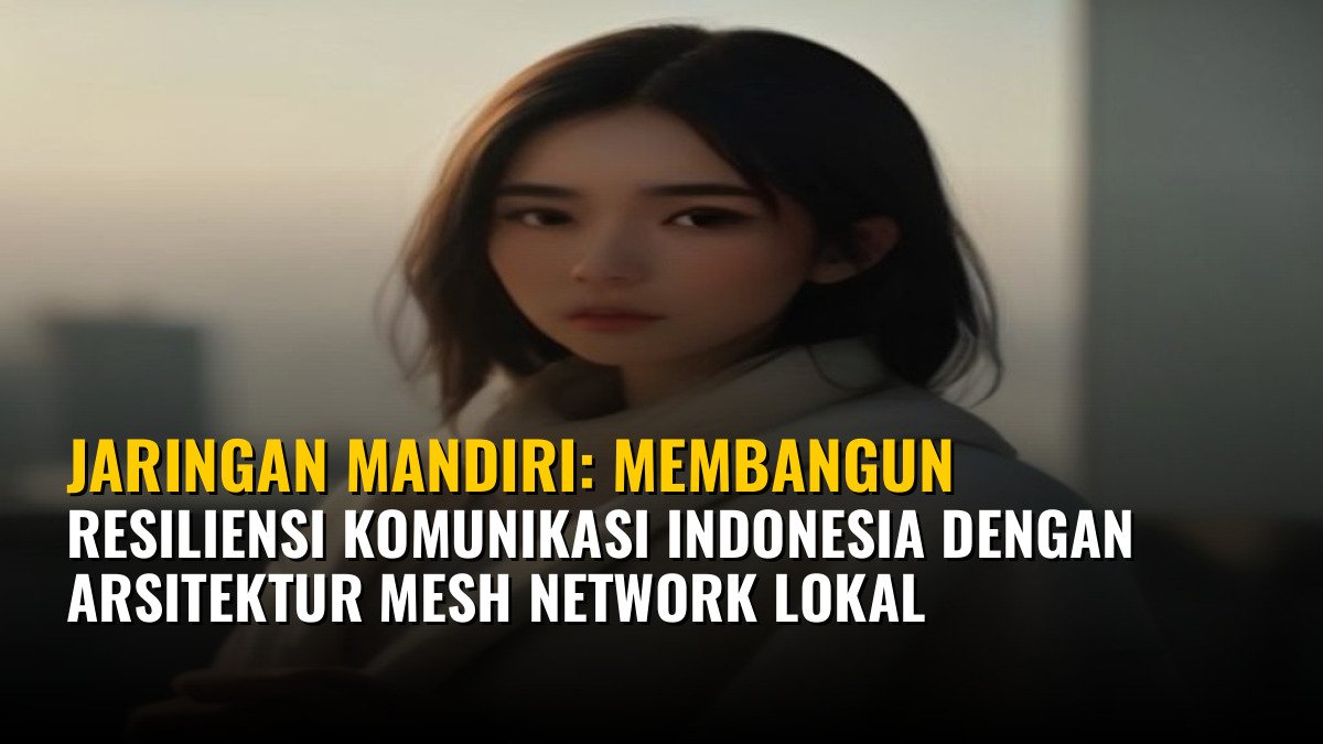 Jaringan Mandiri: Membangun Resiliensi Komunikasi Indonesia dengan Arsitektur Mesh Network Lokal