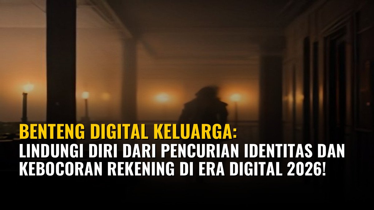 Benteng Digital Keluarga: Lindungi Diri dari Pencurian Identitas dan Kebocoran Rekening di Era Digital 2026!