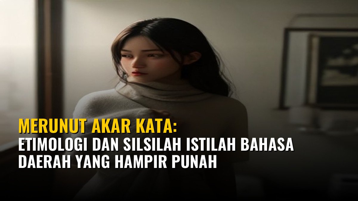 Merunut Akar Kata: Etimologi dan Silsilah Istilah Bahasa Daerah yang Hampir Punah