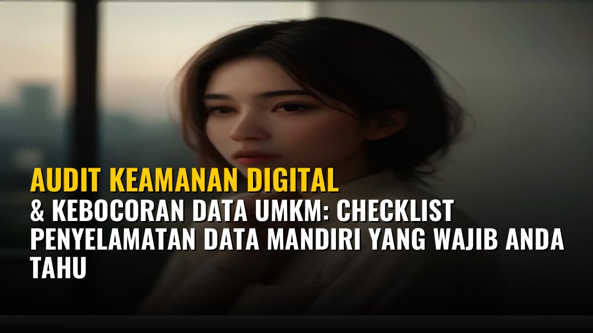 Audit Keamanan Digital & Kebocoran Data UMKM: Checklist Penyelamatan Data Mandiri yang Wajib Anda Tahu