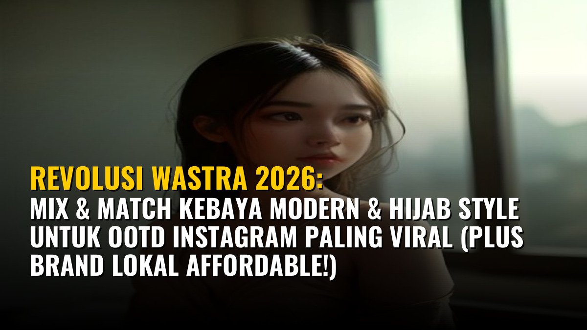 Revolusi Wastra 2026: Mix & Match Kebaya Modern & Hijab Style untuk OOTD Instagram Paling Viral (Plus Brand Lokal Affordable!)
